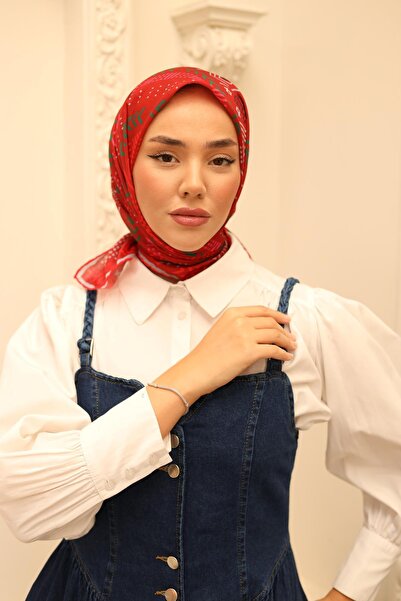 Silk Home Soft Cotton Metric Patterned Scarf