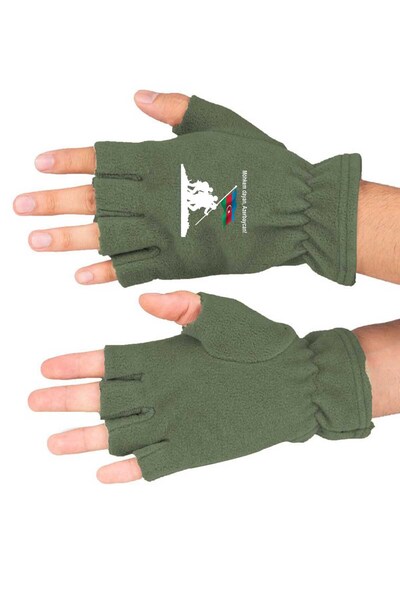 Fanze Mănuși din lână Mohkem Dayan Azerbaidjan cu tăietură rnz4595