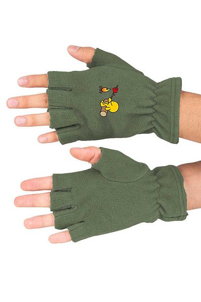 Fanze Fleece Cut Guitar Gloves - Rnz4506