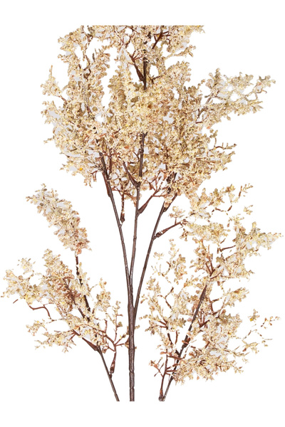 Herdekora Yapay Çiçek Köpük Cipso Krem 100 Cm.