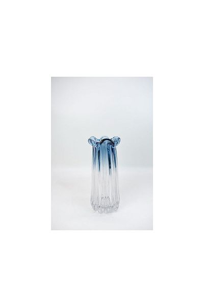 LAMEDORE Fold Large Size Blue Vase 12X12X32Cm
