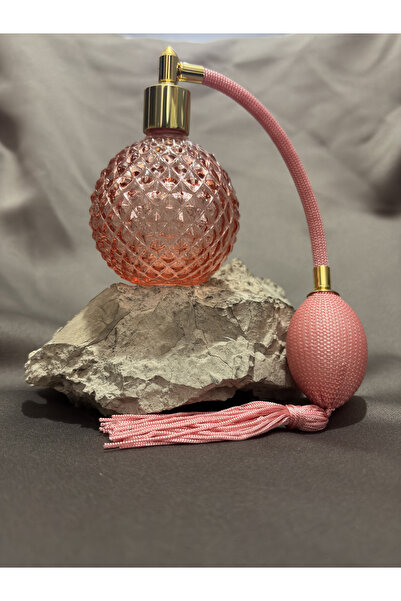 Sizeuyduk 1 Adet 100 Ml Boş Cam Şişe | Vintage Parfüm Şişesi | Top Püskürtücü...