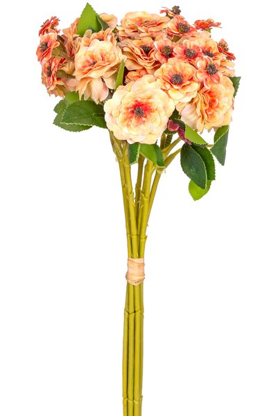 Herdekora Kalanchoe artificial, Kalanchoe, portocaliu - 32 cm