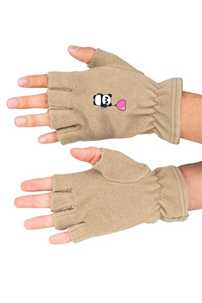 Fanze Γάντια Panda Polar με Κοψίματα - Μοντέλο RNZ4471