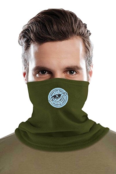 Fanze Guler de iarnă din fleece cu imprimeu Keep The Sea rnz3643