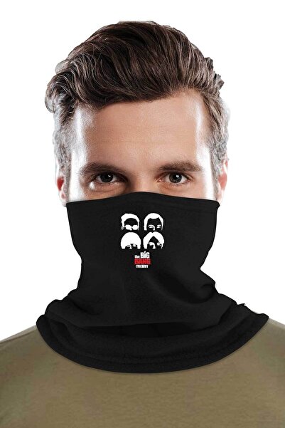 Fanze Big Bang Theory Printed Winter Fleece Neck Collar Rnz3527