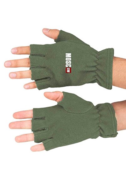 Fanze Mănuși de iarnă din lână polară cu imprimeu Moscova rnz3718