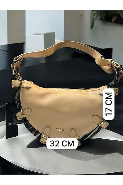 Tuğba Shoulder Bag - Designed as Hand and Arm Bag T. 736345004 Byz