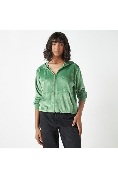 SP Characters Tweety Embossed Zip Through Hoodie with Long Sleeves and Pockets