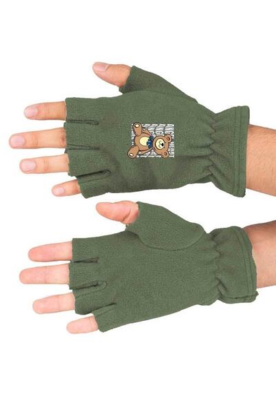 Fanze Angel Heart Štampano Winter Cut Flis Rukavice rnz3518