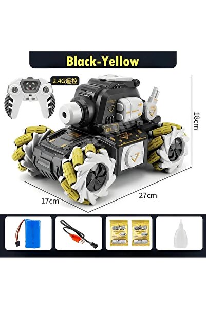 Pshoplay Kumandalı Su Atan Drift Tankı – 360° Hareket ve Full Fonksiyon Heyecanı