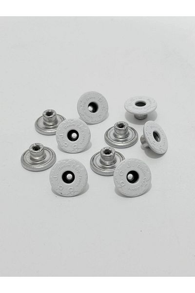 Hasyılmaz Brass Jeans Pants Button 17mm 10 Pieces (One Side)