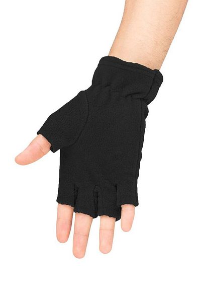 Fanze King Skull Printed Winter Cut Fleece Gloves Rnz3680