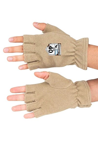 Fanze Mănuși de iarnă din lână polară cu imprimeu Argentina rnz3795