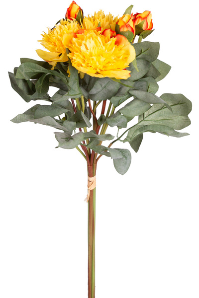 Herdekora Yapay Çiçek Şakayık Demet Sarı 60 Cm.