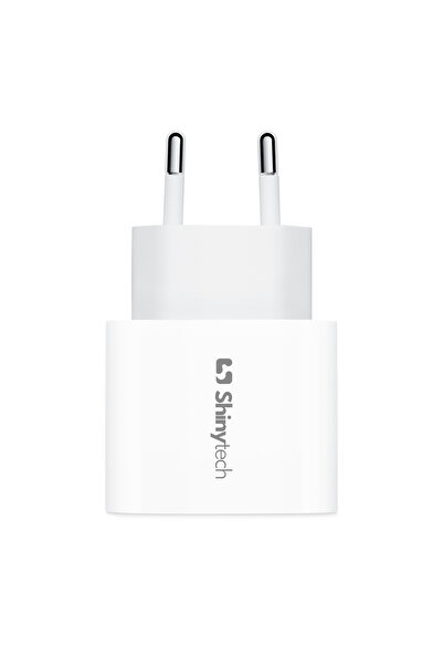 Shinytech 35W Hızlı Şarj Adaptörü + Örgü USB-C to C Kablo (1m) – iPhone & Android Uyumlu, 2 Yıl Garantili