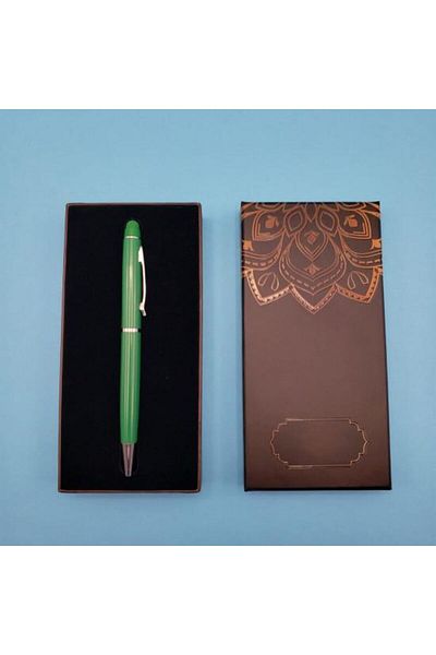 ELİS Ballpoint Pen Green Decorative Gift