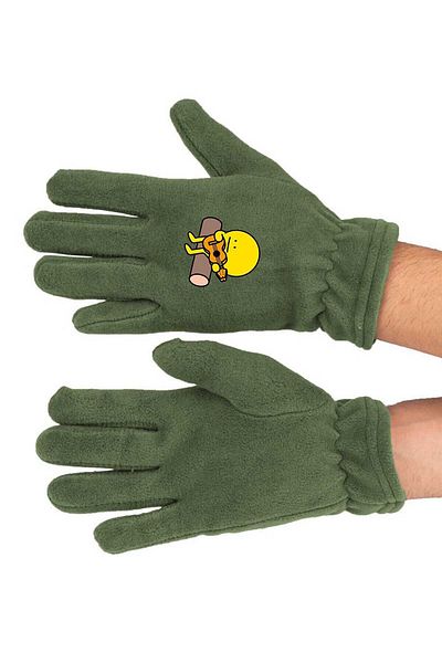 Fanze Fleece Guitar Long Gloves - Rnz4507