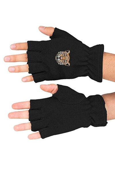 Fanze Зимни ръкавици от флис с леопардов принт - rnz3679