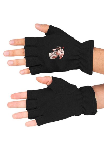 Fanze Mănuși din lână polară Dobby - RNZ4768