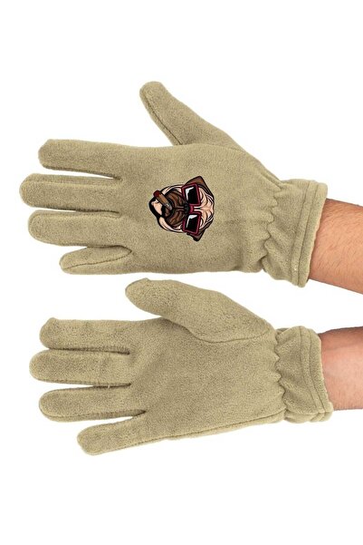 Fanze Mănuși lungi de iarnă din lână polară cu imprimeu pentru câini - rnz3529