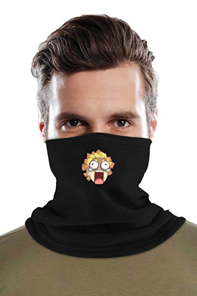 Fanze Guler de iarnă din lână polară cu imprimeu Naruto - rnz3675