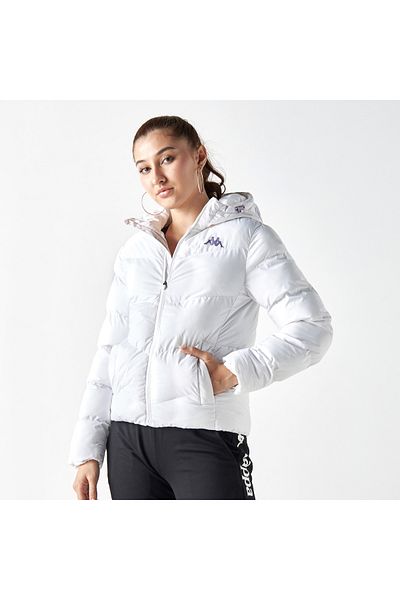 Kappa womens white jacket store