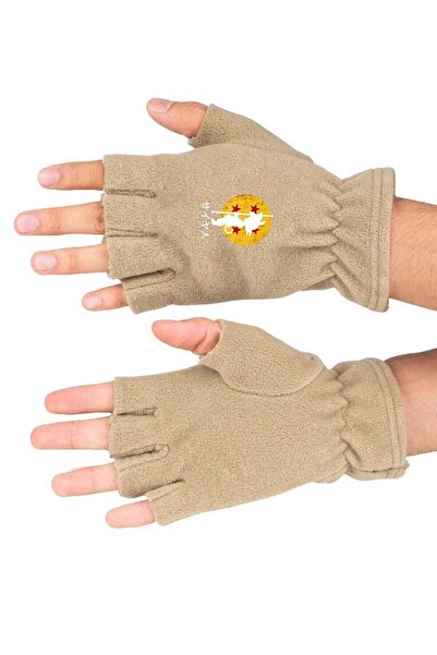 Fanze Mănuși de iarnă din lână polară cu imprimeu Dragon Ball rnz3725