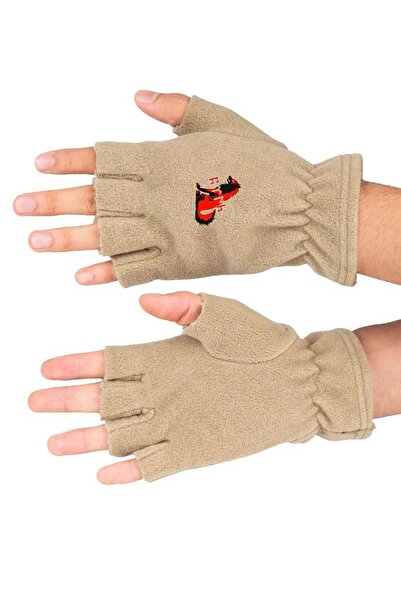 Fanze Mănuși cu tăietură din lână polară Kurt Göktürk rnz5002