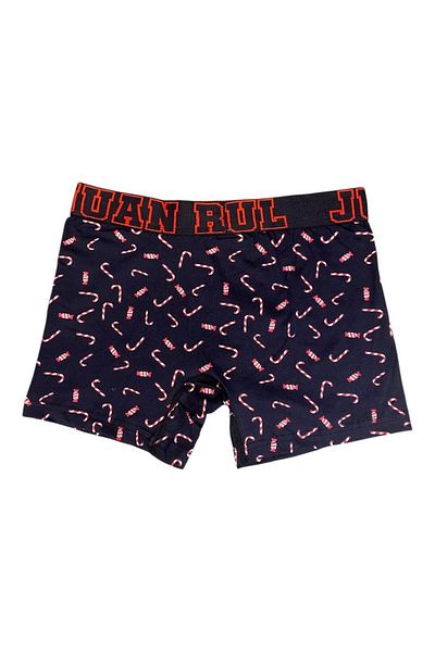 Juan Raul Candy Cane Candy Patterned Men's Boxers - Db202