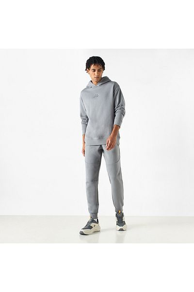 Kappa Logo Detail Hoodie with Long Sleeves