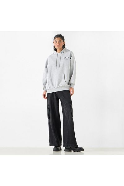 SP Characters Yale Print Hoodie With Kangaroo Pocket