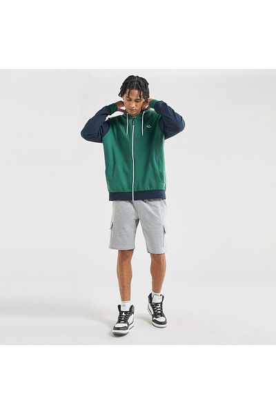 FAV Colourblock Long Sleeves Hoodie with Zip Closure