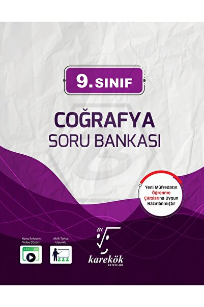 Karekök Yayınları 9. Sınıf Coğrafya Soru Bankası