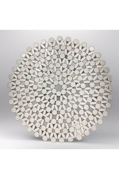 elif aksesuar Bambu Amerikan Servis Beyaz