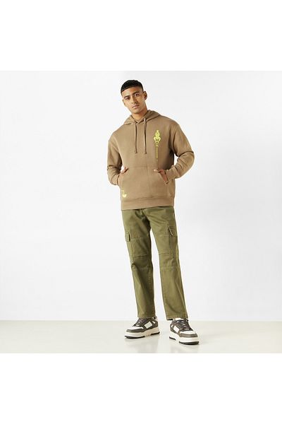 SP Characters Naruto Print Hoodie With Kangaroo Pocket