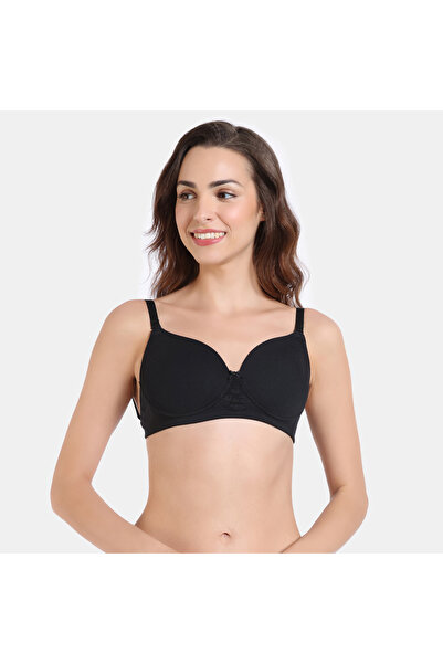 Zivame Balconette Bra with Hook and Eye Closure
