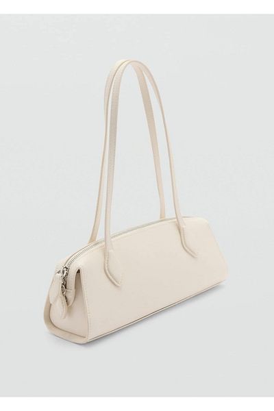 MANGO Woman Bowlingtasche mit Doppelgriff