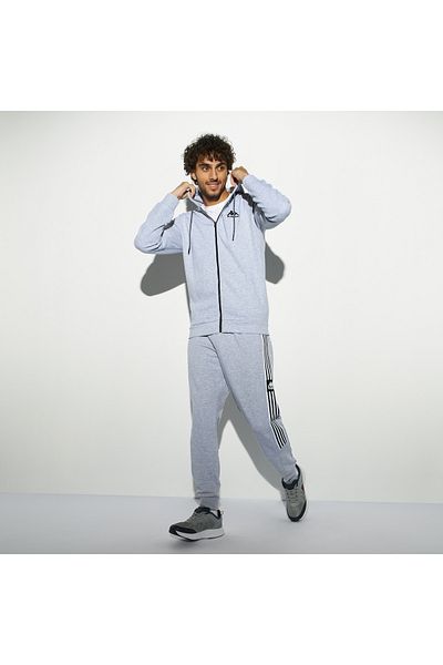 Kappa Logo Detail Zip Through Hoodie with Pockets