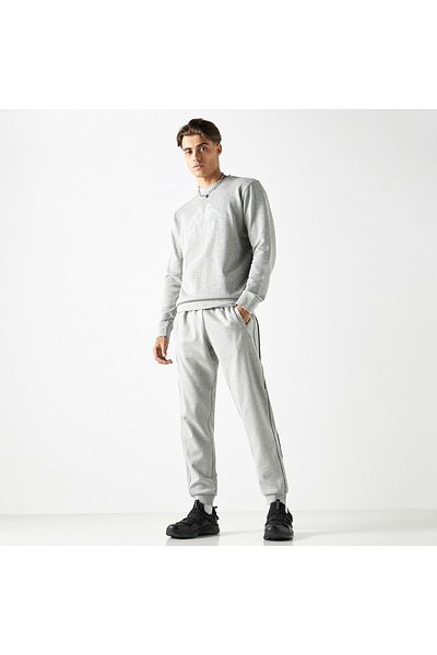 Kappa Logo Detail Sweatshirt with Crew Neck and Long Sleeves