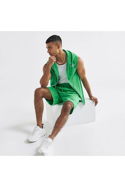 FAV Printed Sleeveless Zip Through Hoodie