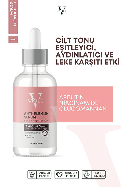 VIOLE BEAUTIES Leke Karşıtı Cilt Serumu B5 C Vitamininli Leke Çıkartıcı 30 ml
