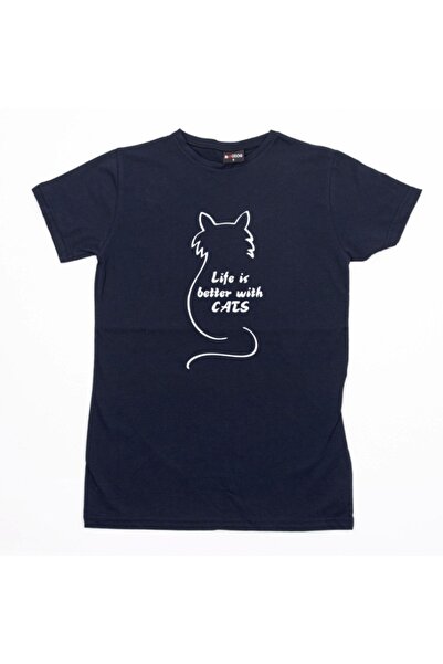 mAddog Life Is Better With Cats Tshirt (relax Fit) / 9xl / 8xl / 7xl / 6xl / ...