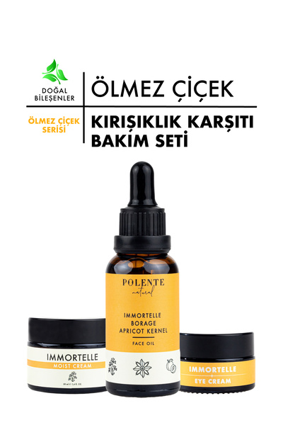 Polente Natural Ölmez Çiçek Kırışıklık Karşıtı Seri