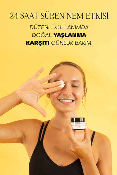 Polente Natural Ölmez Çiçek Kırışıklık Karşıtı Yüz Kremi (50 ML)