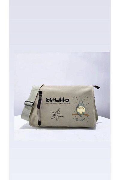 Aesthia Geantă Messenger Totoro Neighboor New Series Canvas Model - Mingalondon