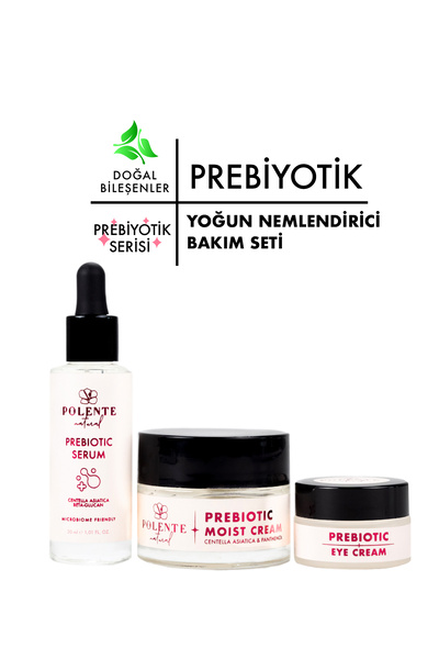 Polente Natural Prebiotic Seri - Yoğun Nemlendirici Bakım Seti