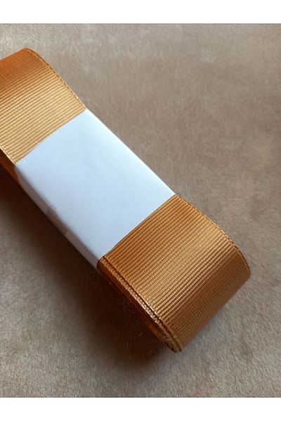 yörük tuhafiye 4 cm 10 Meters Cappuccino Brown Grosgrain Ribbon - One Ball Grosgrain Ribbon