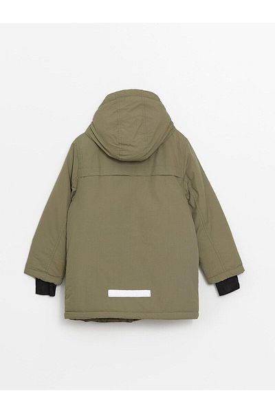 LC Waikiki Lcw Kids Hooded Reflective Detailed Boy's Coat