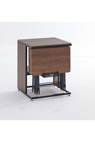 SEVAL AKSESUAR Medusa Yan Sehpa Antik Çam